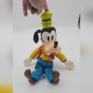 Vintage 16” Disney Goofy Mouseketoys Vinyl Head Hands Feet Plush